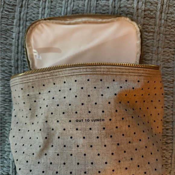 kate spade Handbags - Kate Spade Polka Dot Tote - Cream and Black